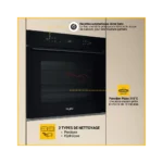 Four encastrable fonction vapeur WHIRLPOOL WOI7A8FPT1SBAF – Image 4