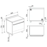 Piano de cuisson gaz SMEG SX91GM – Image 3