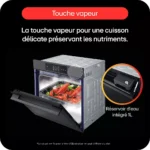 Four encastrable fonction vapeur LG WS9D7672CS SteamAssist – Image 6
