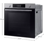 Four encastrable fonction vapeur SAMSUNG NV7B44503AS Série 4 – Image 26