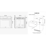 Four encastrable fonction vapeur SAMSUNG NV7B44503AS Série 4 – Image 16