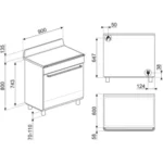 Piano de cuisson gaz SMEG TR90GMBL – Image 2