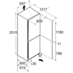 Réfrigérateur combiné LIEBHERR CNsda5723-22 – Image 5