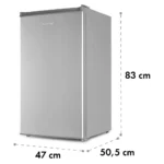 Congélateur armoire KLARSTEIN Garfield Eco L 64L – Gris – Image 8