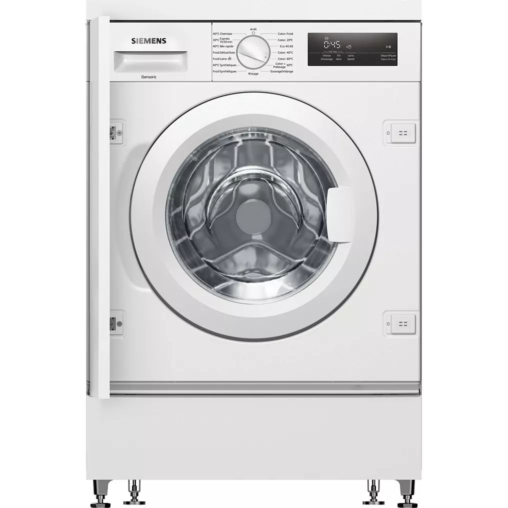 4242003923252_h_f_l_0 Lave linge hublot encastrable SIEMENS WI12W348FF