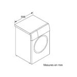 Lave linge hublot BOSCH WGG244FRFR Serenity – Image 2