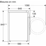 Lave linge hublot BOSCH WGB256A2FR – Image 12