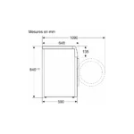 Lave linge hublot BOSCH WGB256A2FR – Image 9