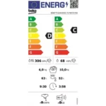 Lave linge séchant hublot BEKO B5DFT51044DOS – Image 5