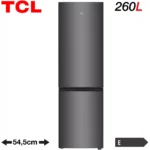 Réfrigérateur combiné TCL RF260BSE0 – Image 5