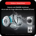 Lave linge hublot LG F14R35WHS – Image 15