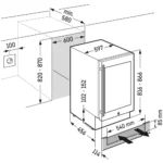 Cave à vin polyvalente LIEBHERR UWTes1672-26 – Image 2