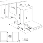 Lave vaisselle encastrable SMEG ST4533IN Flexifit – Image 16