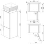 Réfrigérateur combiné SMEG RC18XDNC – Image 2