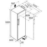 Congélateur armoire LIEBHERR FNsdd529i-22 – Image 2