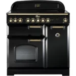 Piano de cuisson induction FALCON DELUX90 INDUC NOIR/LAITON – Image 3