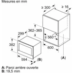 Micro ondes encastrable SIEMENS BF722L1B1 iQ700 – Image 5