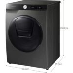 Lave linge séchant hublot SAMSUNG WD80T554DBX – Image 2