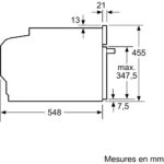 Micro ondes combiné encastrable NEFF C24MT7MN0 N70 – Image 9