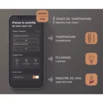 Cave à vin polyvalente LA SOMMELIERE APOGEE250DZ – Image 2