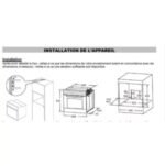 Four encastrable BRANDT BOC8000X – Image 12