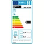 Four encastrable NEFF B6ACM7AH0 N50 – Image 2