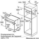 Four encastrable fonction vapeur NEFF B6AVH7AN1 N50 – Image 12
