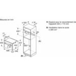 Micro ondes combiné encastrable NEFF C24MR21N0 série N70 Circo Therm – Image 8