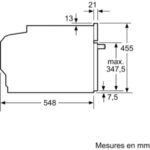 Micro ondes combiné encastrable NEFF C24MR21N0 série N70 Circo Therm – Image 7