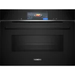 Micro ondes combiné encastrable SIEMENS CM778GNB1B série iQ700 VarioSpeed