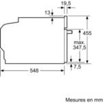 Micro ondes combiné encastrable SIEMENS CM778GNB1B série iQ700 VarioSpeed – Image 4