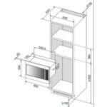 Micro ondes encastrable BRANDT BMS7120WW – Image 2