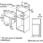 Micro ondes encastrable NEFF HLAWD53N0 N50 – Image 7