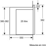 Micro ondes encastrable NEFF HLAWD53N0 N50 – Image 2
