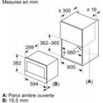 Micro ondes encastrable SIEMENS BF722L1B1 iQ700 – Image 2