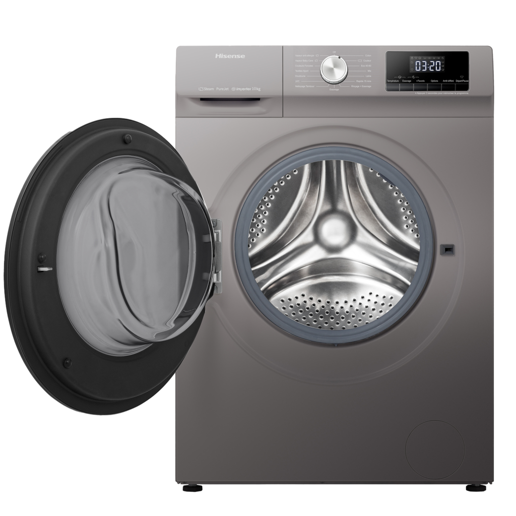 Lave linge hublot HISENSE WF1014QAEVJMT