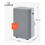 Climatiseur KLARSTEIN AireLux 14k BTU 30m² Smart 390m³/h Gris – Image 2